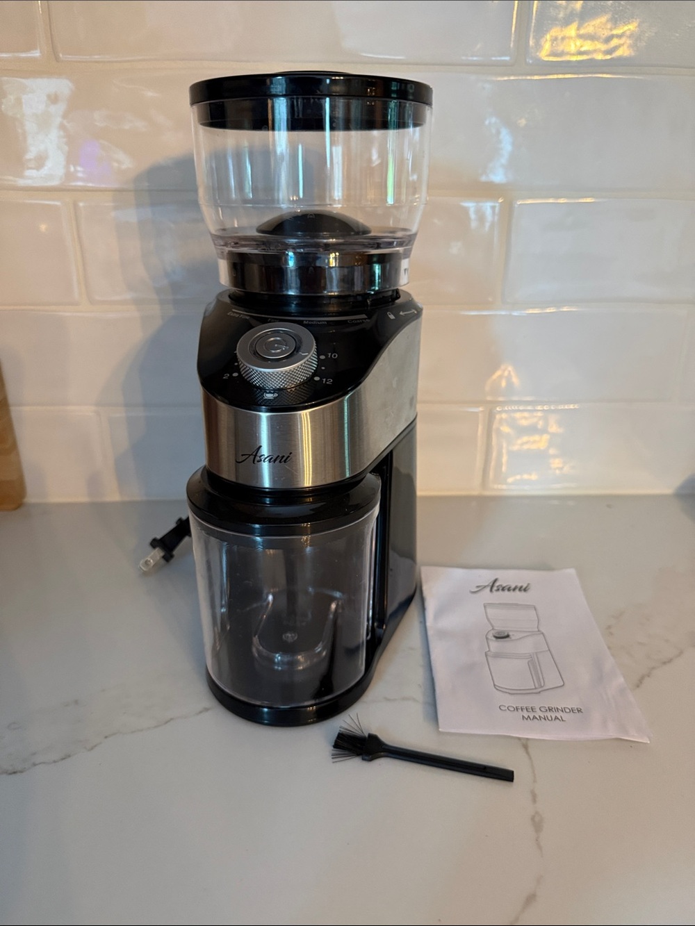 Asani Electric Coffee Grinder, Conical Burr